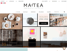 Tablet Screenshot of matea.com